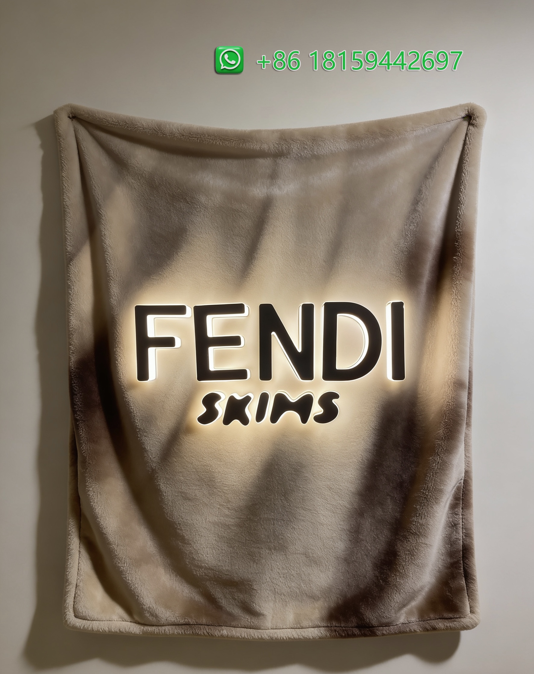 Fendi Throw Blankets